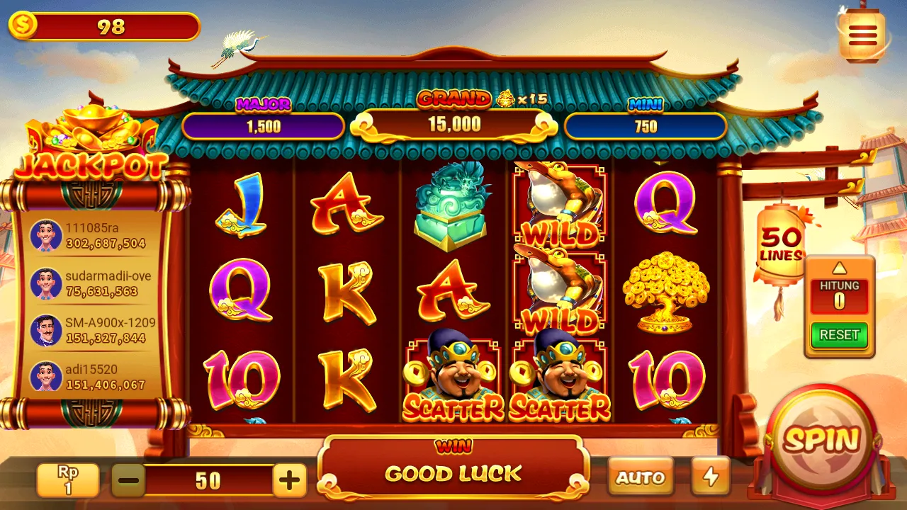 Tips menang slot God of Wealth